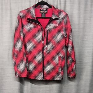 Free Country Red and Black Plaid Jacket
